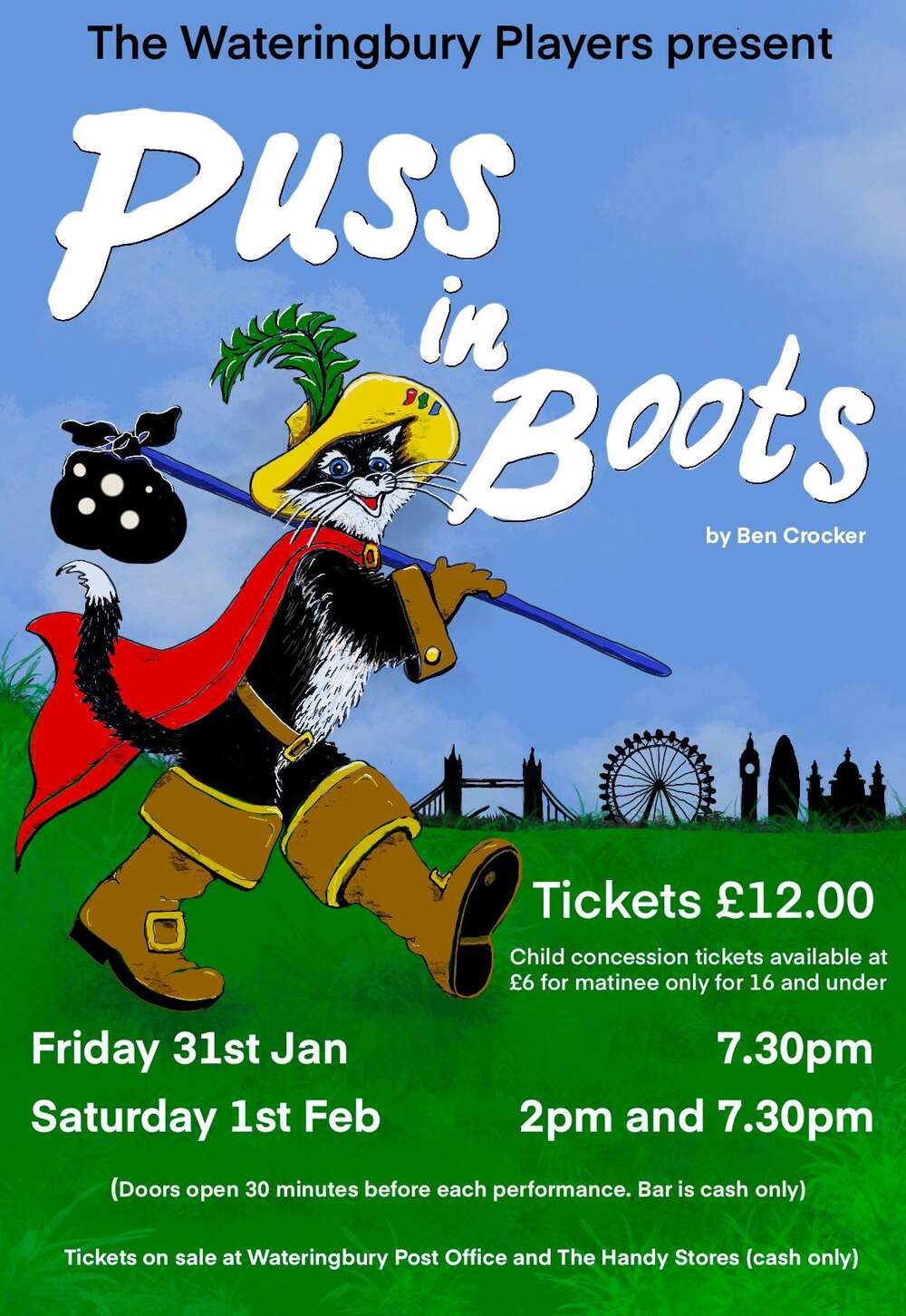 Cubs attend the Pantomine